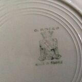 Series of 8 dessert plates
