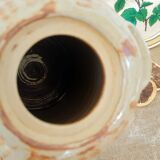 Coffee maker, stoneware decanter signed