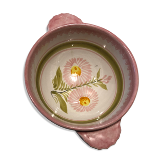 Pink bowl Henriot Quimper