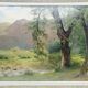 Oil on canvas - the river