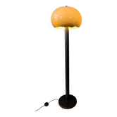 Vintage mushroom floor lamp in brown acrylic glass