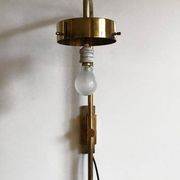 Grand appliqué italien Delta par Sergio Mazza pour Artemide, années 1960.