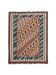Handmade Bedroom Kilim Rug, Wool Flatweave Rust Geometric Carpet 293×210 cm