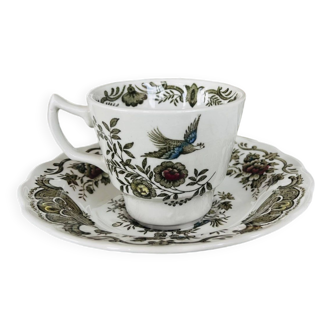 6 tasses à thé et soucoupes Ridgway Staffordshire Windsor