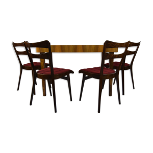 Table de salle à manger - quatre chaises