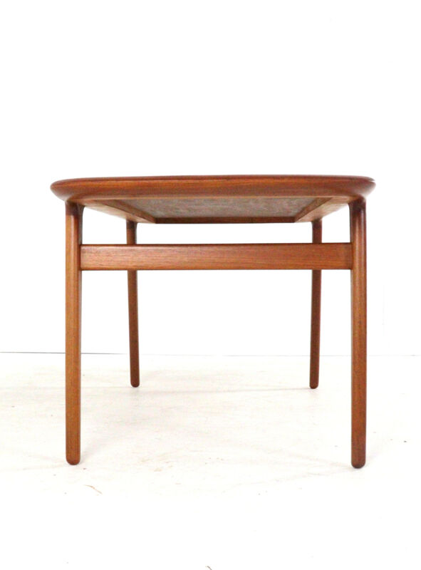 Table basse en teck danois 'Fugslev' - restaurée - bois de teck