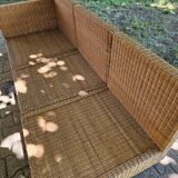 Wicker sofa