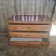 Louis XVI period commode in solid cherry wood (ombp)