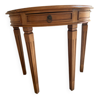 Half-moon console