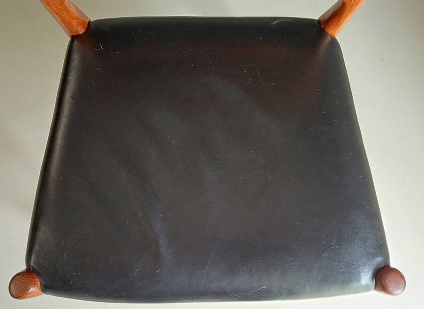 Niels Otto Moller Set of 4 Model 82 Dining Chairs for J.L. Mollers 1971