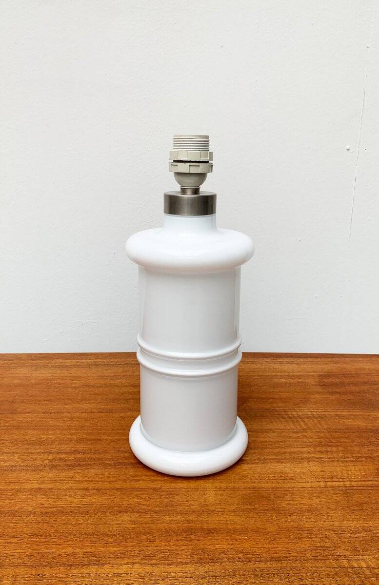 Vintage Danish glass table lamp Apoteker by Sidse Werner for Holmegaard