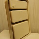 Wall-mounted plastic wall shelf