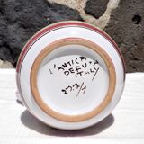 Italian ceramic pitcher