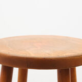 Wooden bar stool black