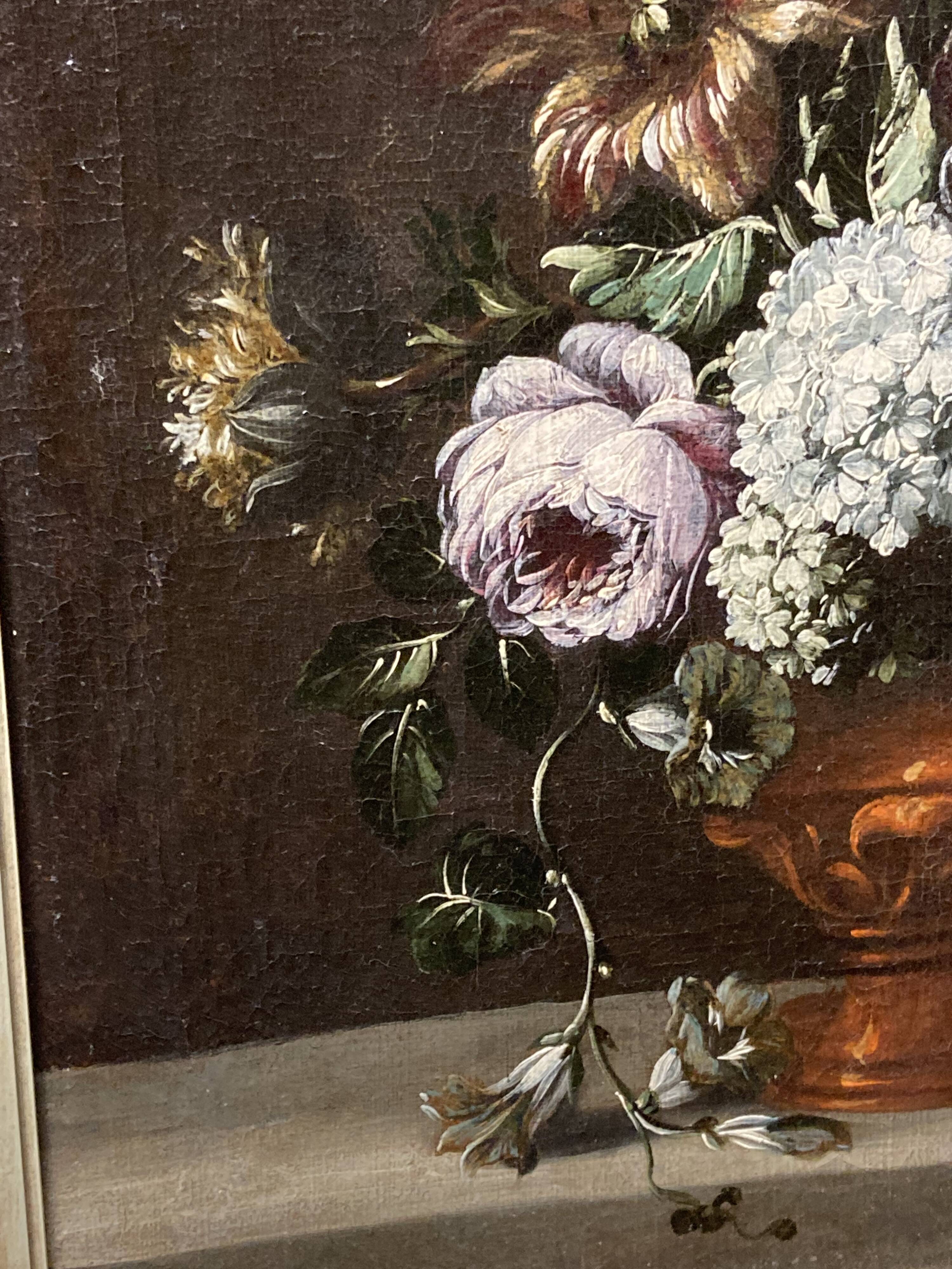 School of the North 17th century, Still Life with Bouquet, oil on canvas