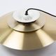 Danish vintage Verona pendant lamp by Kurt Wiborg, Jeka, 1980s
