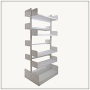 Lips Vago "Congresso" double shelving system, 1960s - 1 pair available