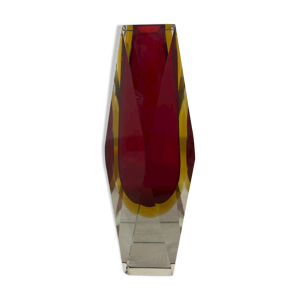 Vase Sommerso Flavio Poli Murano