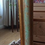 Decorative antique mirror marble effect 52x70cm
