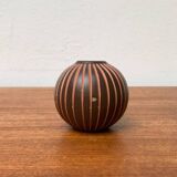 Wormser Terra-Sigillata pottery vase from Germany, mid-century, 1960s.