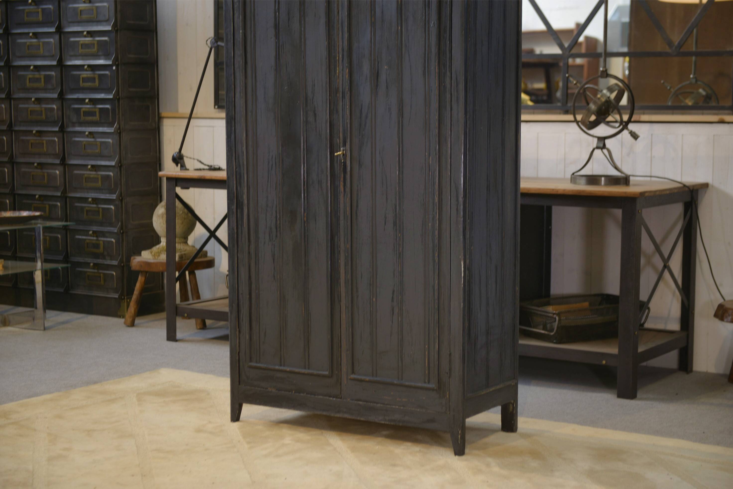 Distressed wardrobe from the 1950s.