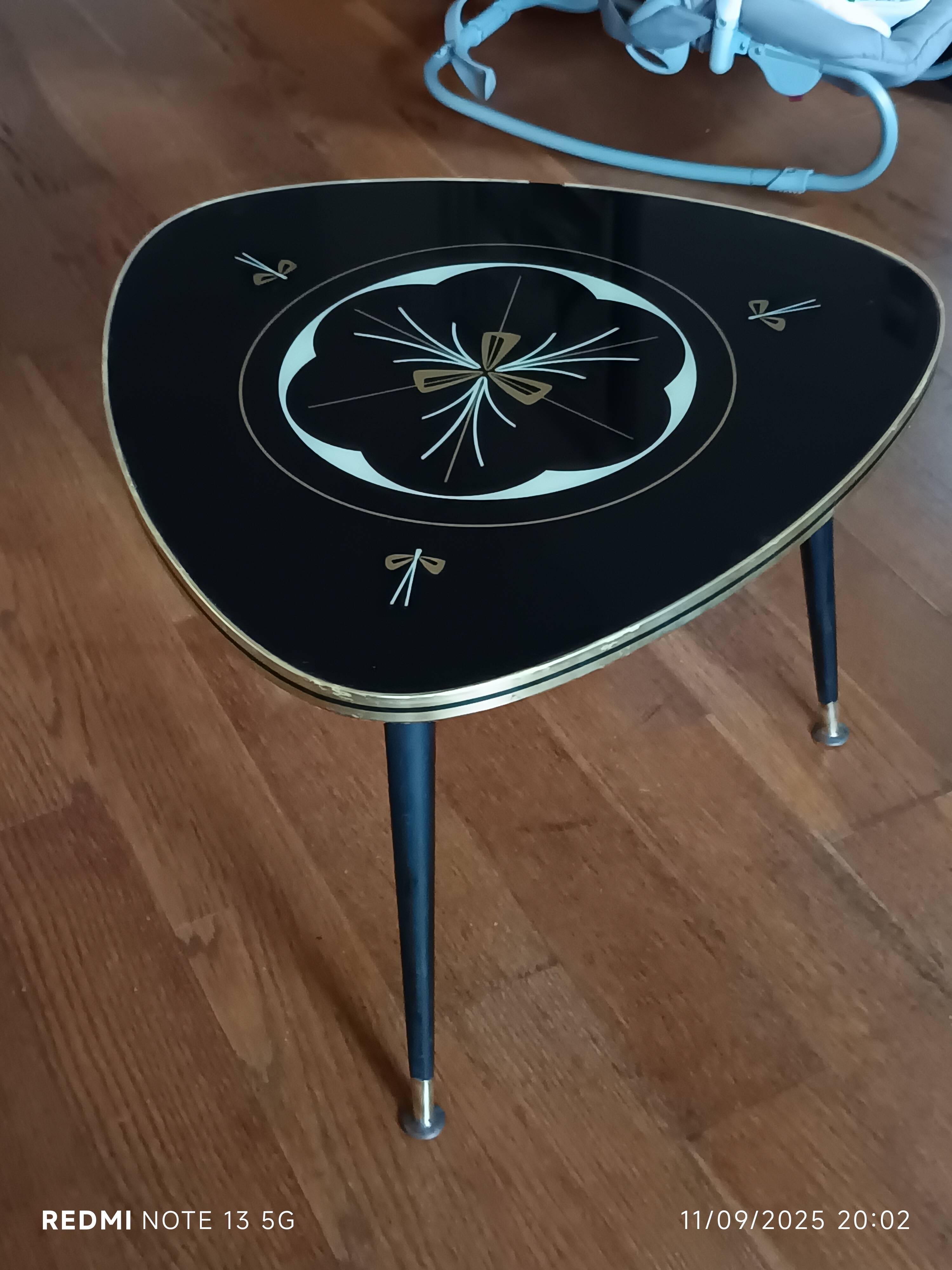 Tripod coffee table, 1960s