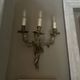 Pair of wall lights in louis xv rococo style