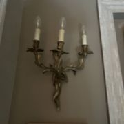 Paire d’applique style louis xv rocaille
