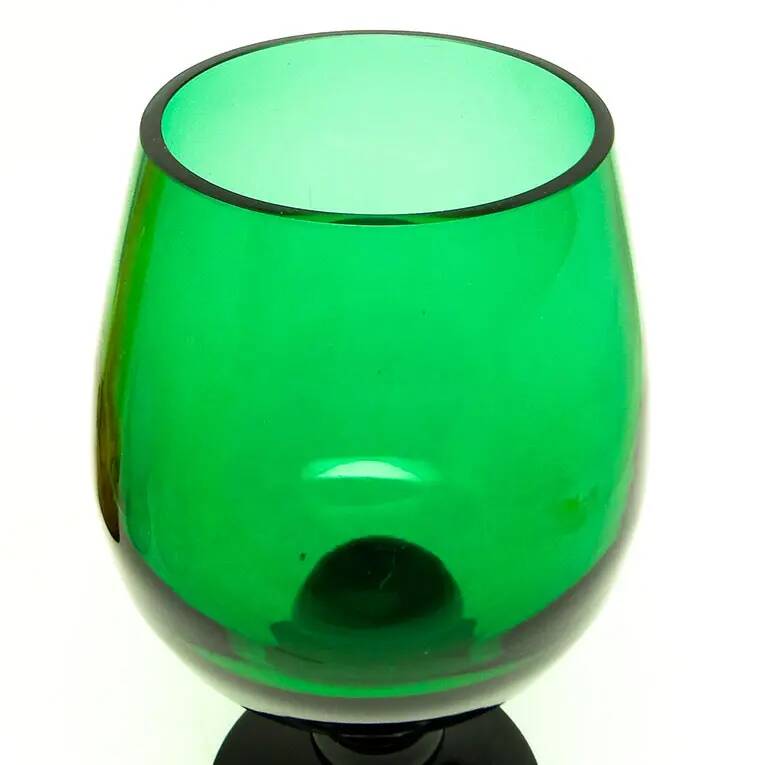 Postmodernist vase, glass, Huta Hortensja, Poland, 1960s