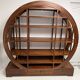 Vintage Asian teak bookcase