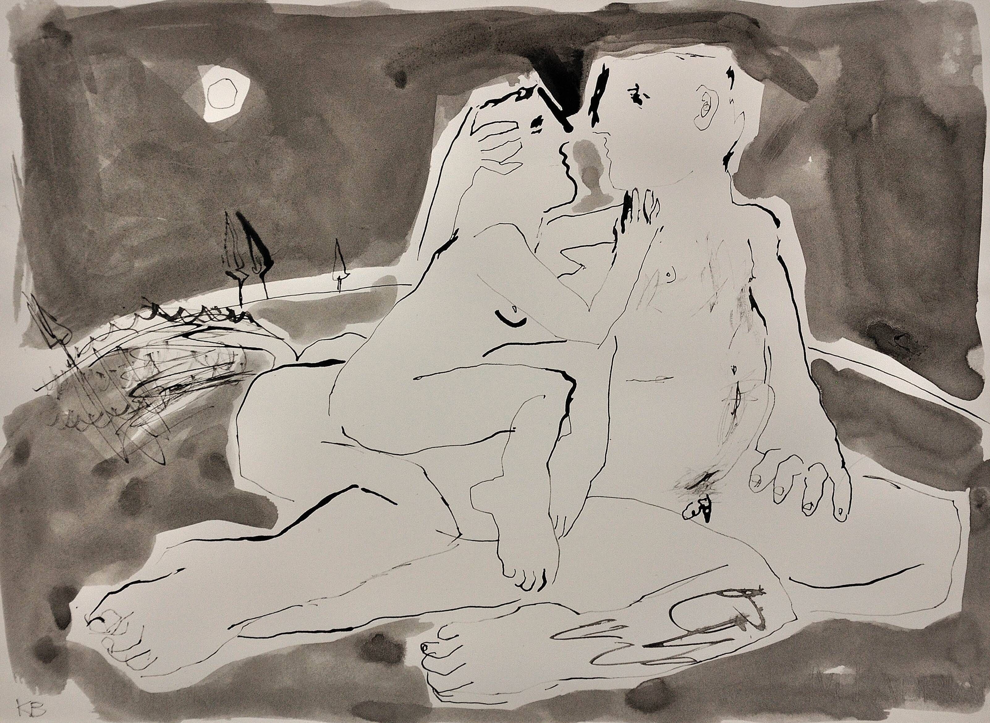 Old painting by Keith Bayliss