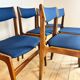 Set of six vintage chairs, Denmark, 1960s
