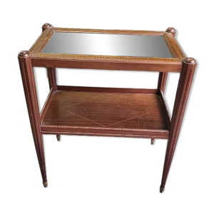 Table d'appoint ou desserte - miroir