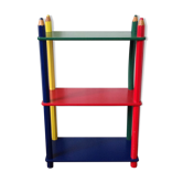 Etagère crayons années 80