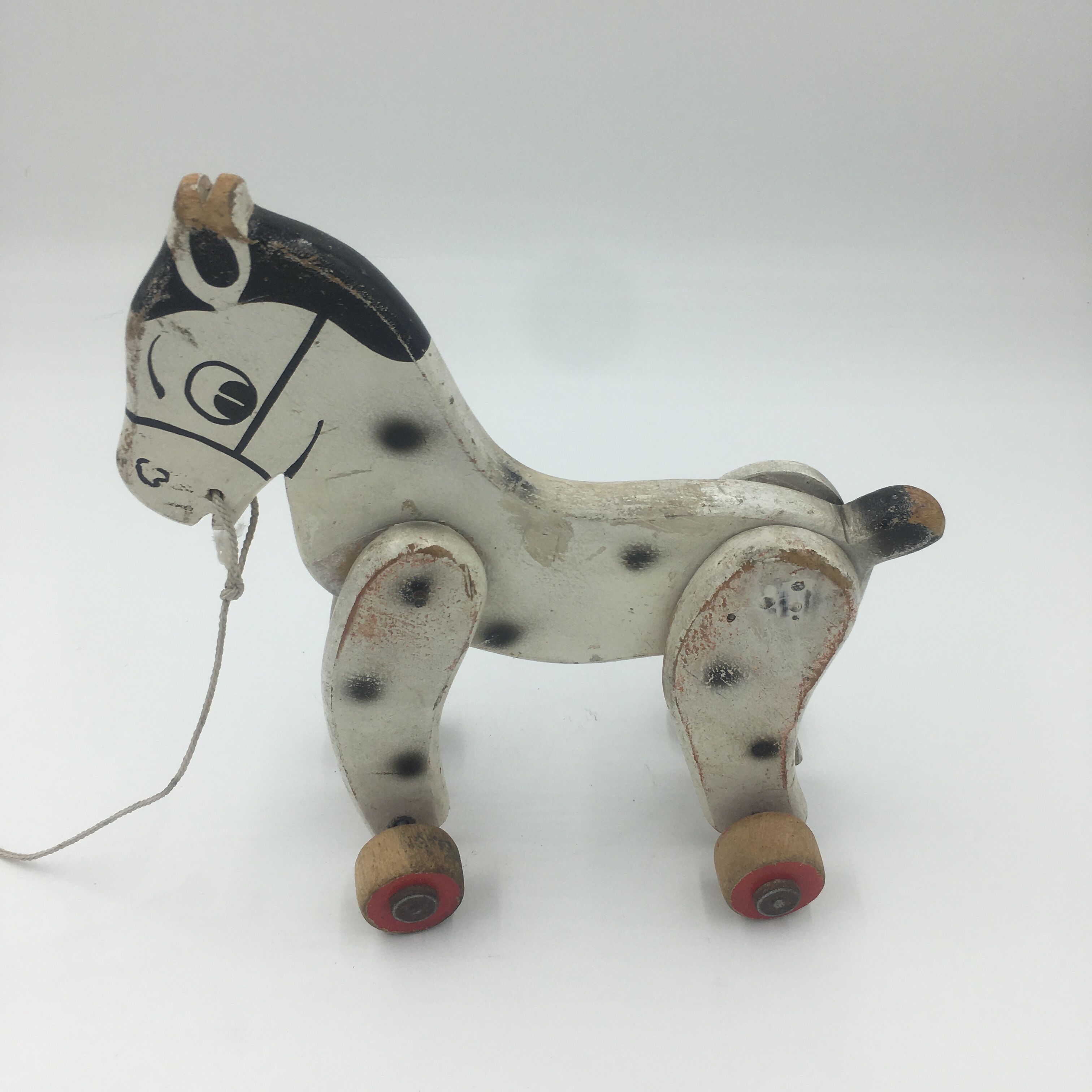 Wooden horse to pull