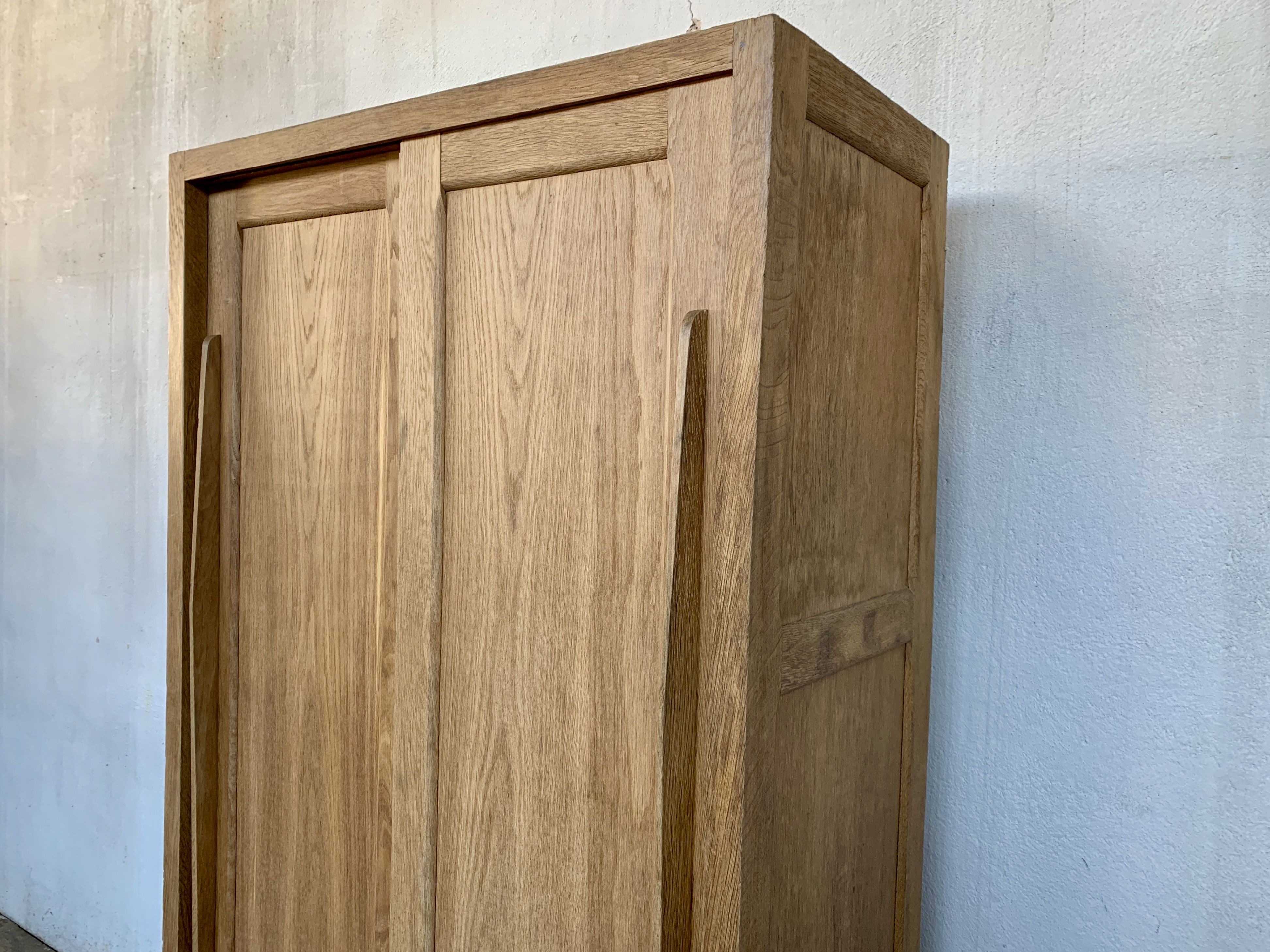 Vintage Parisian school cabinet tubular feet year 1950