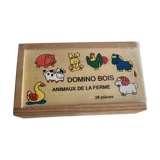Wooden domino