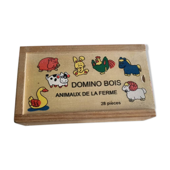 Wooden domino