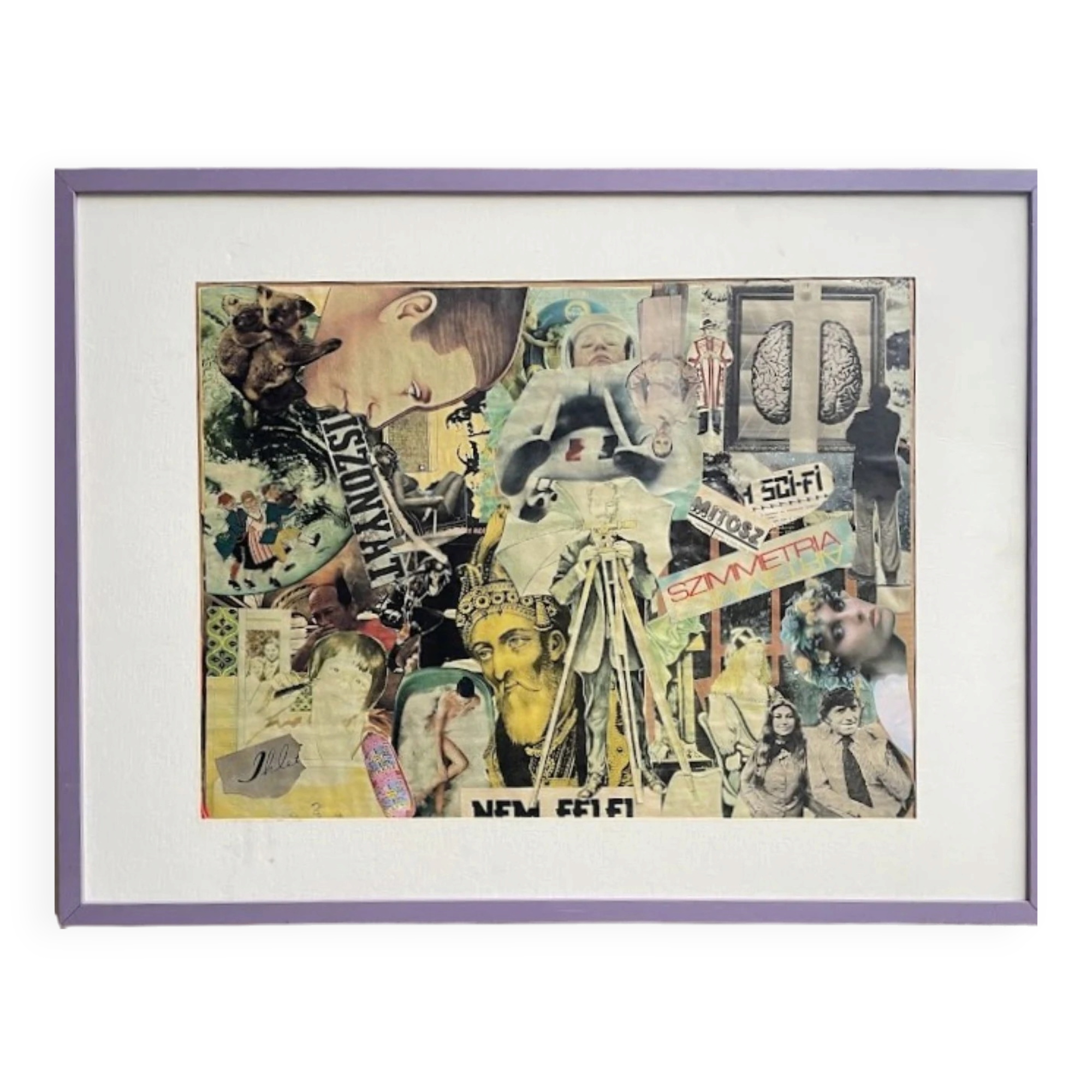 Symmetria Sci-Fi – Mixed collage, Hungary 1970s