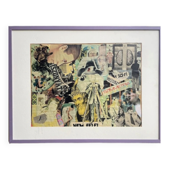 Symmetria Sci-Fi – Mixed collage, Hungary 1970s
