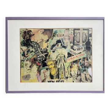 Symmetria Sci-Fi – Mixed collage, Hungary 1970s