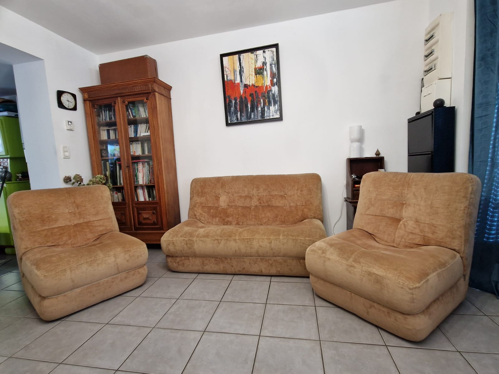 Sofa and convertible heaters 1970