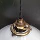 Opaline cone pendant light