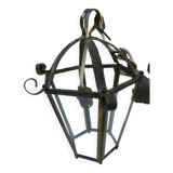 Brass lantern pendant lamp