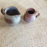 Set of 2 sandstone pots