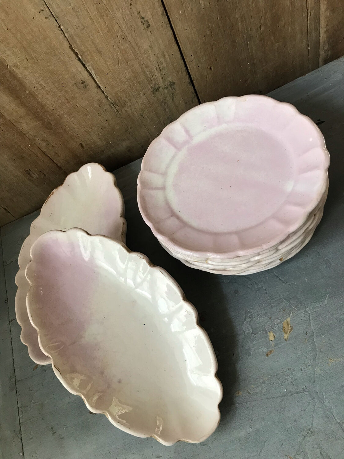 Aegitna Vallauris plates and raviers