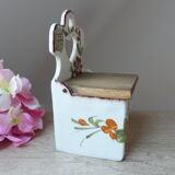 Old Ceramic Matchbox Italy