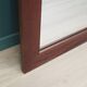 Mirror in mahogany frame, Danish design, 1970s, production: Denmark