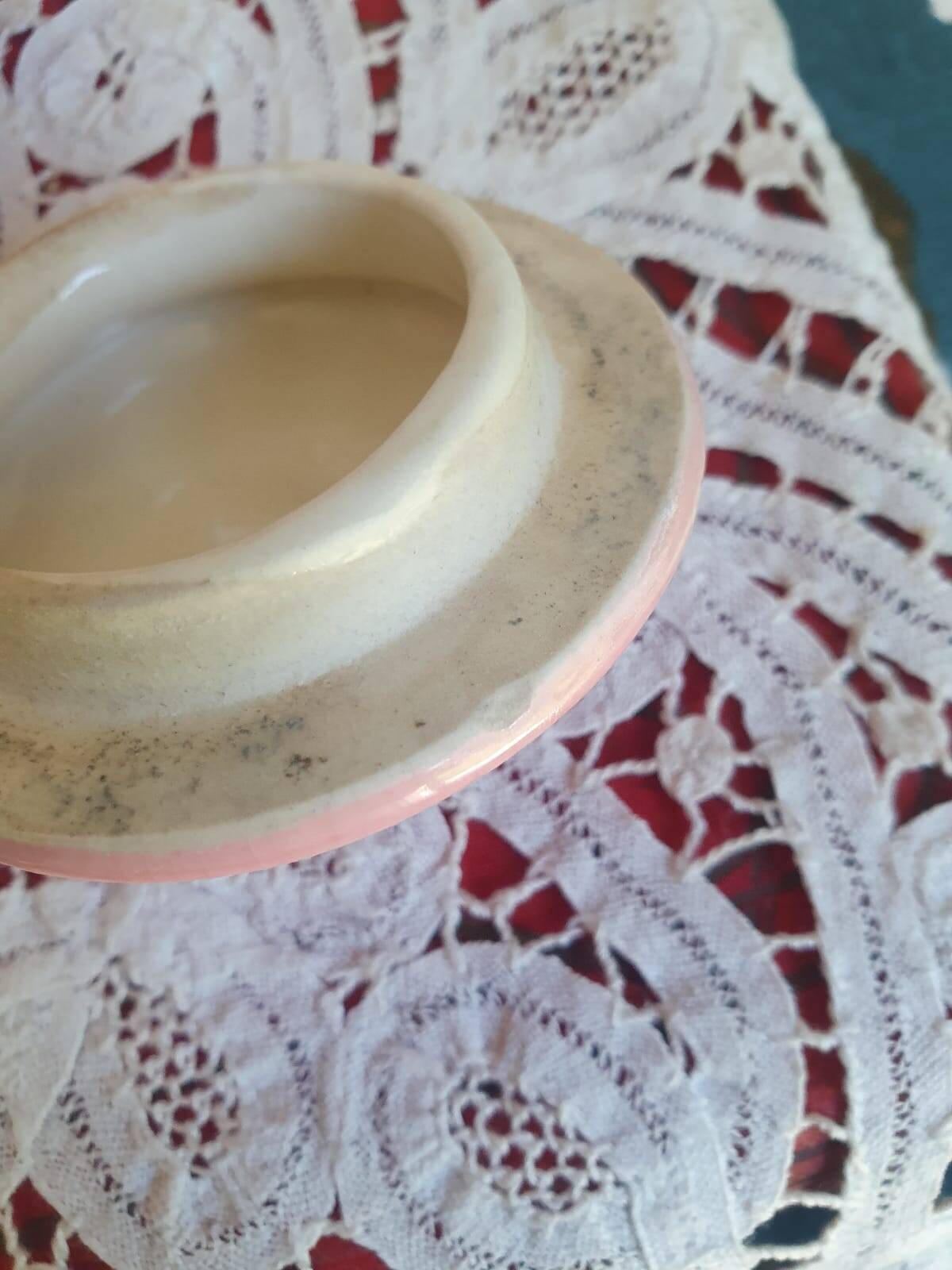 petite cafetière céramique rose