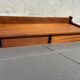 Kai Kristiansen teak wall shelf with drawers, Kaagaards Møbelfabrik, 1960s
